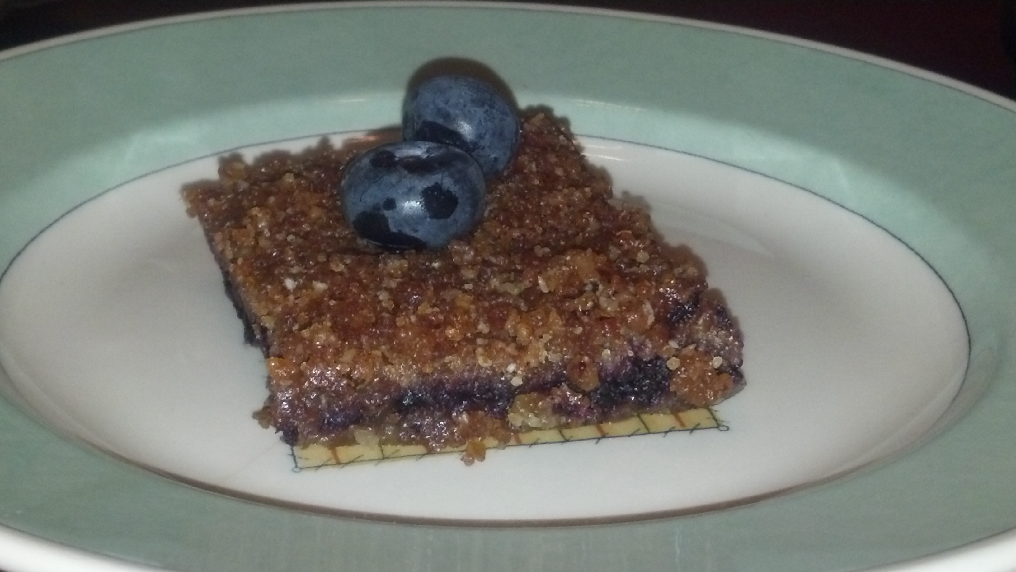 vegan almost raw blueberry bars recipe