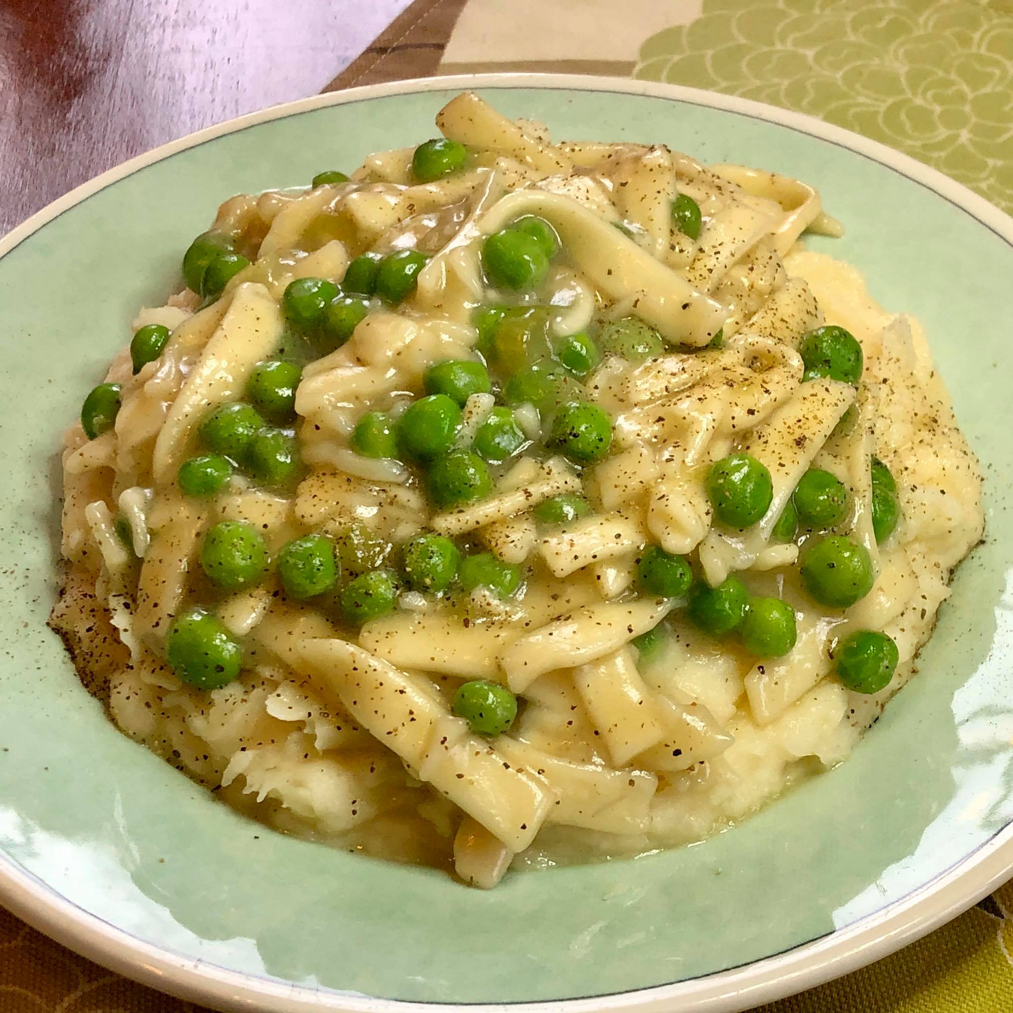 vegan chicken noodles