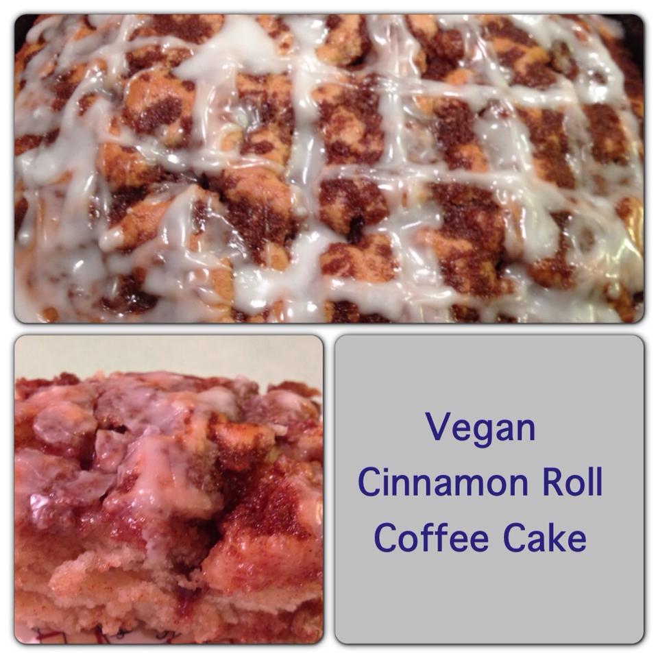 Vegan Cinnamon Roll Coffee Cake Recip