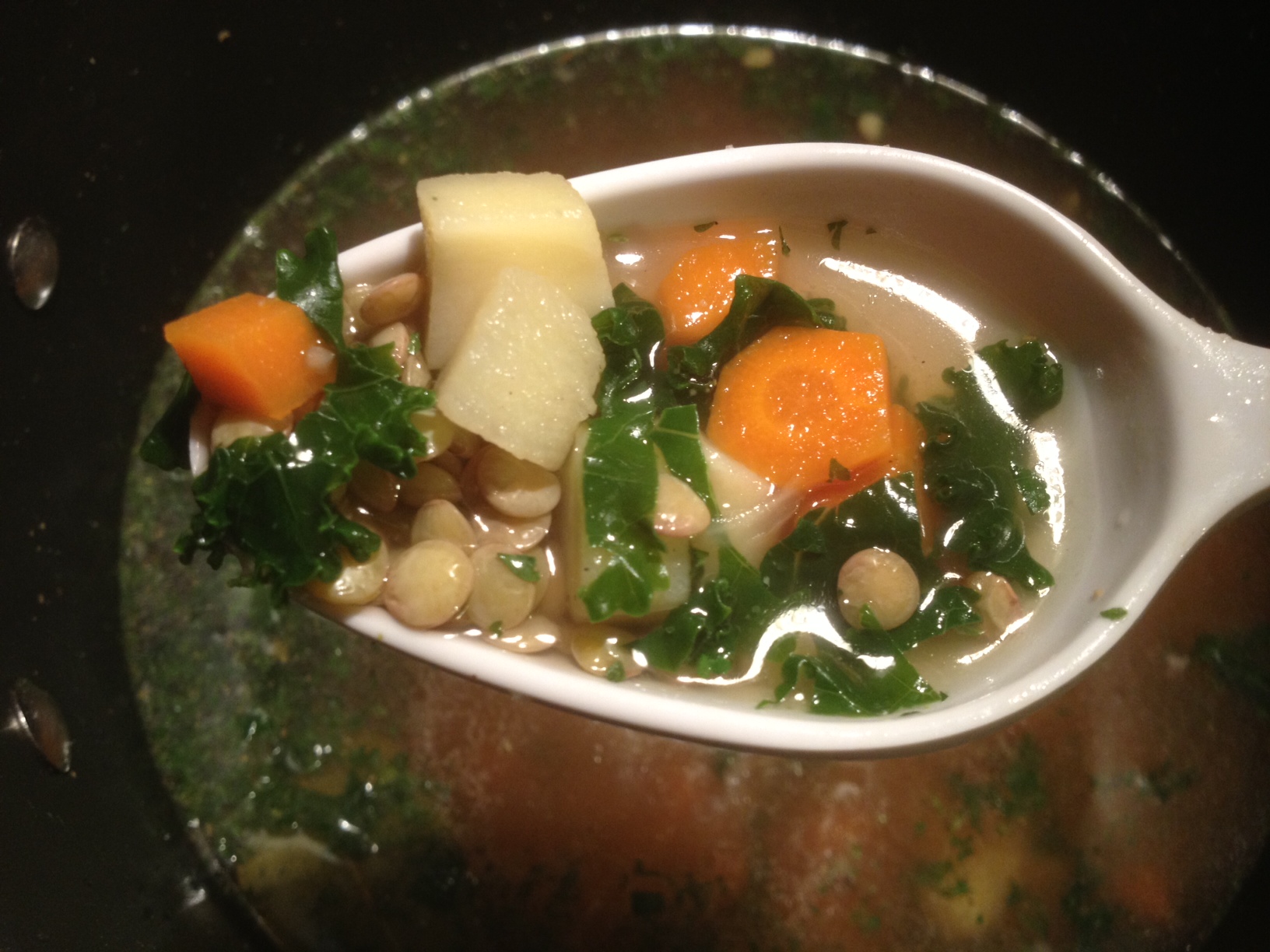 Vegan Lentil & Vegetable Soup