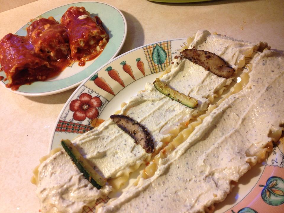 easy vegan lasagna rolls with tofu ricotta cheese recipe
