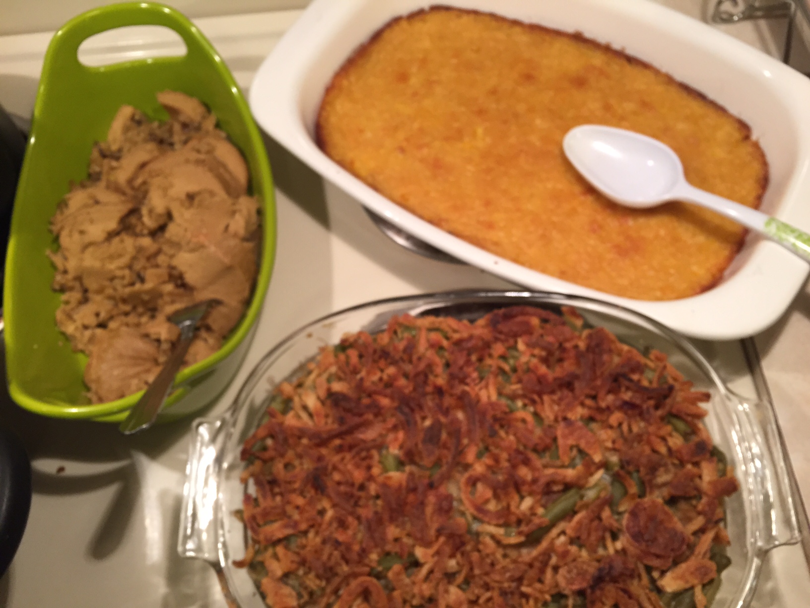 vegan corn casserole