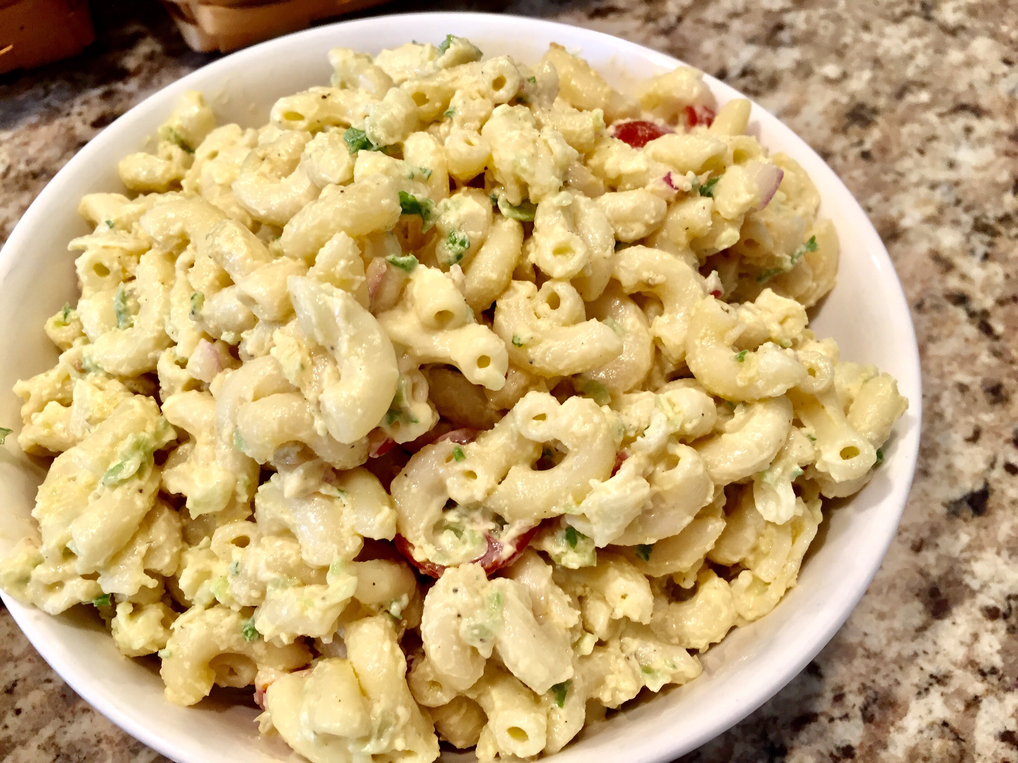Vegan macaroni salad recipe