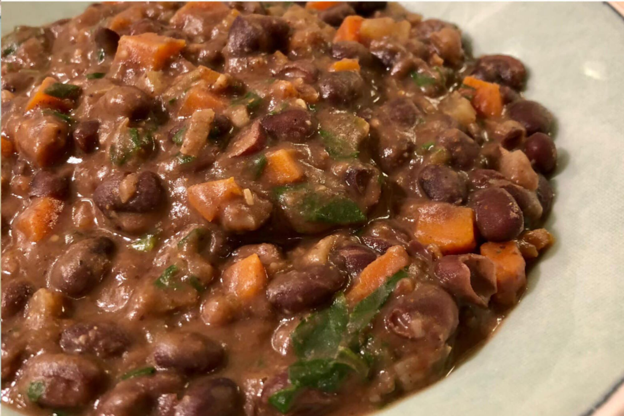 black bean soup recipe