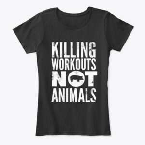 women's exercise vegan shirt
