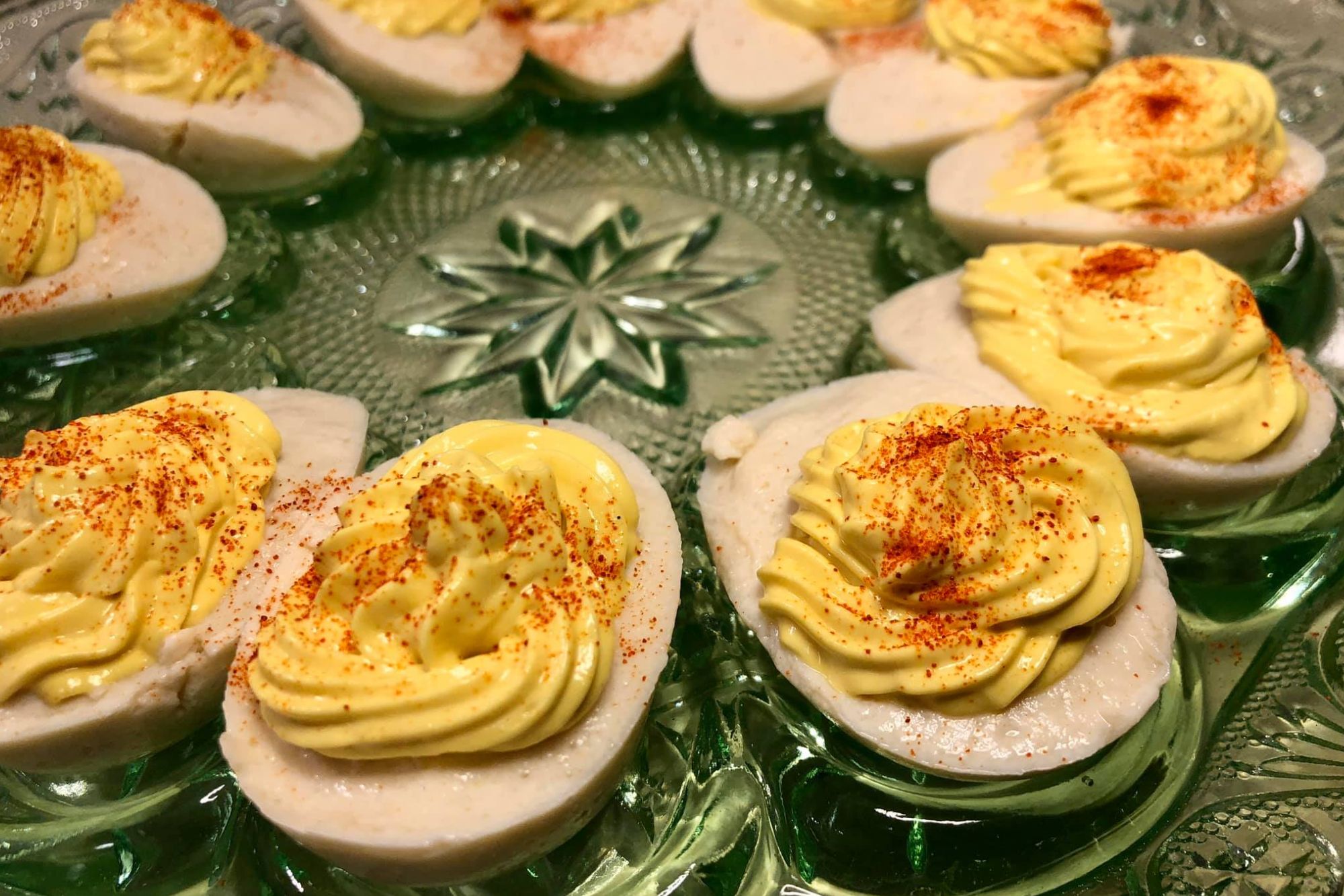 vegan deviled eggs