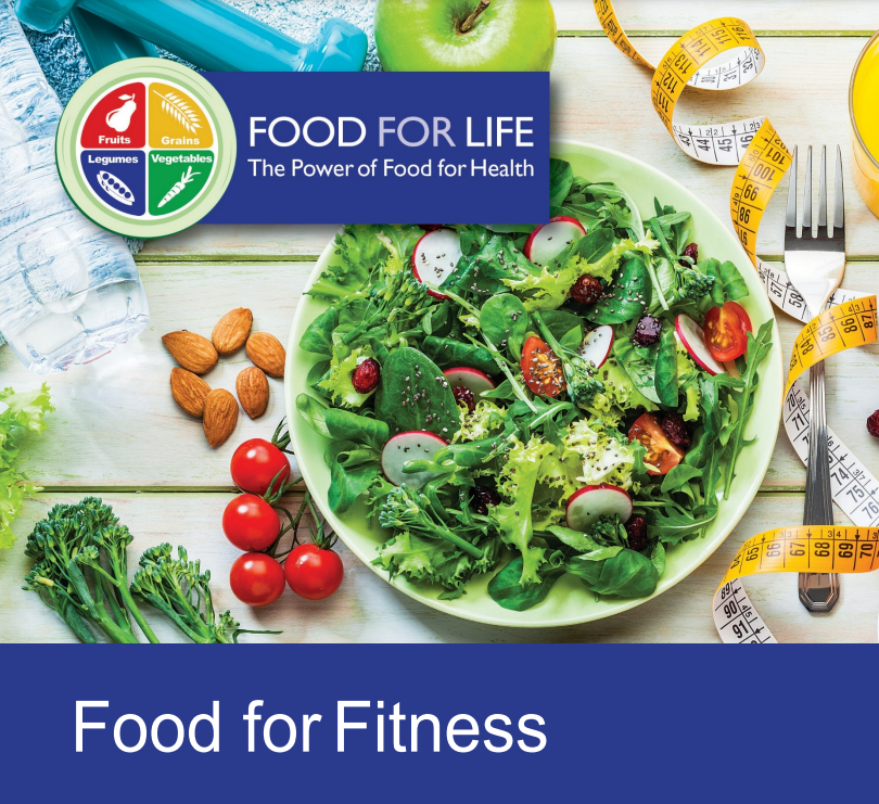 food for life - food for fitness