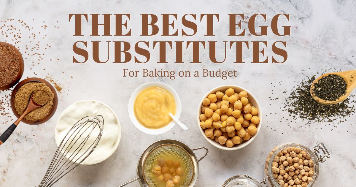 best egg substitutes for baking